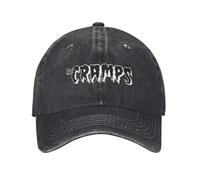 Mens Signore Moda Americano The Cramps Punk Rock Band Berretti da Baseball Accessori per Unisex Regolabile Cappello da Camionista Regalo Unisex