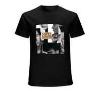 Men's Simple Minds Man Clothing 1985 Album Art T-Shirt Short Sleeve Casual Tee Clothing Soft Cotton Streetwear Graphic Unisex T-Shirt Black XXL