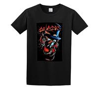 Men's Slash Smoker World On Fire Apocalyptic Love Made in Stoke Rock T-Shirts Black M