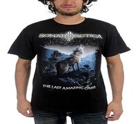 Men's Sonata Arctica - Camiseta - Hombre - Sonata Arctica - Last Amazing S 2010 Adult (Camiseta) T Shirt Black 3XL