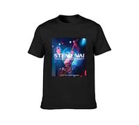 Men's Steve Vai Where Other Wild Cotton T Shirt Black S