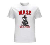 Men's Still W.A.S.P. Wild Men Heavy Metal Band Wasp Twisted Sister Unisex T-Shirts White 3XL