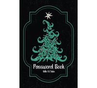 Mens Stocking Stuffers: Password Book with A-Z Tabs: Stocking Stuffers For Dad - The Perfect Christmas Gift for Adults - Password Log Book Alphabetical Internet Password Username Email LogBook