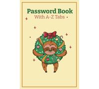 Mens Stocking Stuffers: Password Book with A-Z Tabs: Stocking Stuffers For Dad - The Perfect Christmas Gift for Adults - Password Log Book Alphabetical Internet Password Username Email LogBook