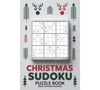 Mens Stocking Stuffers: Sudoku Puzzle Book: Over 140 Entertaining Hard Brain Games with Answers, Christmas Gift Idea for Him