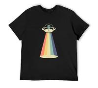 Men's Storm Area 51 T-Shirt Vintage Alien - Standard T-Shirt Black 3XL