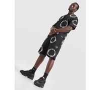 Mens Supply & Demand Circle Shorts - Nero, nero XS