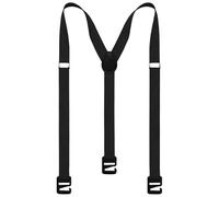 Mens Suspenders, Elastic Clip Suspenders, Adjustable Invisible Belt, Support Under Clothing, Secure Fit Strap for Rock, Climbing, Hiking, Cycling, Mountaineering, Sports Work, 35.43x0.98x0.2 Inches