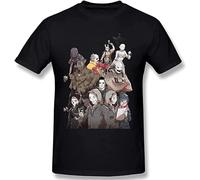Men's T-Camicie e T-Shirt Dead by Daylight Men's Cotton Fashion Casual Pattern Round Neck Short Sleeve t-Camicie e T-Shirt(Medium)