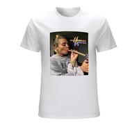 Men's T-Shirt Ethan Peters Hannah Montana Harajuku Hipster Streetwear Women Men Fashion Trend Short Sleeve Tops Ropa Hombre Black 3XL