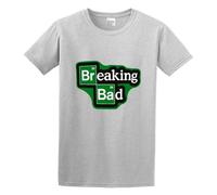Men's T-Shirt Feel Soft Breaking Bad Logo rug Toyslife Cool And Breathable Grey M