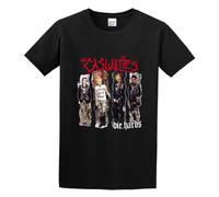 Men's T-Shirt Feel Soft The Casualties Die Hards Pure Cotton is More Hygroscopic Black S