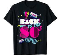 Men's T-Shirt New Limited Vintage Retro Back To 80'S, I Love 80'S Graphic DesignBlack Black M