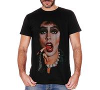 Mens T Shirt The Rocky Horror Picture Show Frank N Furter Movie Cult Musical Size S