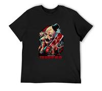 Men's Terrifier 1 Art The Clown Unisex, Art The Clown, Killer Clown, Slasher T-Shirts Black S