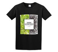 Men's The Chainsmokers Good Intentions Pop Album Cool T-Shirts Black L