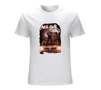 Men's The Dead Ash Massacre Zombie Vs Texas Evil Chainsaw TV Show Movie Vintage Gift Women Girls Unisex T-Shirts White XL