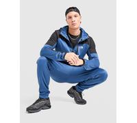Mens The North Face Felpa con Cappuccio Full Zip Poly Mountain Athletics - Blu, blu M