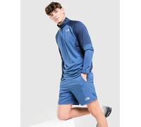 Mens The North Face Felpa Sportiva Performance 1/4 Zip - Blu, blu L