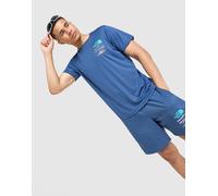 Mens The North Face Maglia Performance Graphic - Blu, blu L
