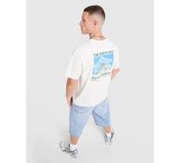 Mens The North Face Mountain Graphic Relaxed T-Shirt - Bianco, bianco XS