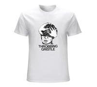 Men's Throbbng Gristle 'Head', Psychic TV, Coil, Nurse with Wound, Current 93 T-Shirts White L