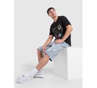 Mens True Religion All Over Print Jorts - Blu, blu XL