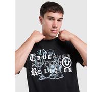 Mens True Religion Logo T-Shirt - Nero, nero S