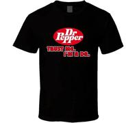 Men's Trust Me I'm A Soda Pop Cool Drink T Shirt Black Mens