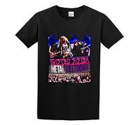 Men's Twisted Sister Metal Meltdown Live from The Hard Rock Casino Las Vegas Cotton T Shirt Black L