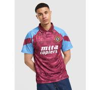 Mens Umbro Aston Villa FC '90 Home Shirt - Rosso, rosso S