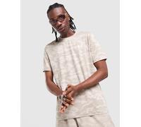 Mens Under Armour Maglia HeatGear Camo - Beige, beige S
