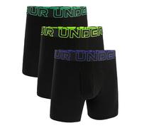 Men's Under Armour Performance Cotton 6" 3 Pack Solid Boxer Briefs