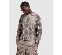 Mens Unlike Humans Maglia Manica Lunga Lua Waffle - Verde, verde M