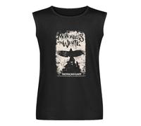 Men's Vest Motion-Less in Wh-ITE Men's Round Neck Short Sleeve Top Pure Cotton Pullover M Men's Sleeveless T Shirt Casual Tops Clothing Black 3XL