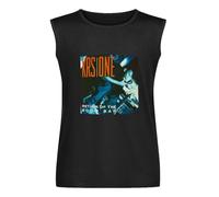 Men's Vest Tank KRS One - Return of The Boom BAP, Album Cover, 1993, DTG Men's Sleeveless T Shirt Casual Tops Clothing Black M