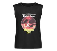 Men's Vest Tank Men's Yngwie J. Malmsteen'S Rising Force Band Metal Men's Sleeveless T Shirt Casual Tops Clothing Black M