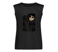 Men's Vest Tank Van Morrison Men's Sleeveless T Shirt Casual Tops Clothing