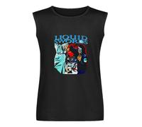 Men's Vest TankGenius GZA Liquid Swords Rapper Unisex T Shirt Rapper Tee Size S-3Xl Men's Sleeveless T Shirt Casual Tops Clothing Black XL