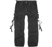 Mens Vintage Brandit M-65 Esercito Combattimento Pantaloni Polizia Sicurezza Car