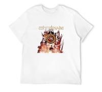 Men's Whitesnake The Farewell Tour Unisex Mens Fashion Shirt Cotton Tee Shirts Short Sleeve T-Shirts White L