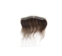 Mens Wig Parrucca frontale for uomo con attaccatura dei capelli sottile in pelle da 0,06 mm, sistema di capelli umani lisci e protesi capillare Toupee for Men(#4,16x1.8cm)