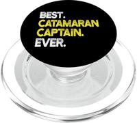 Mens & Womens Best Catamaran Captain Ever Boat Lover PopSockets PopGrip per MagSafe
