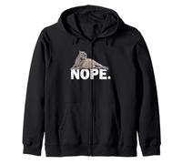 Mens Womens Boys Girls Meme Lover NOPE Capybara Felpa con Cappuccio