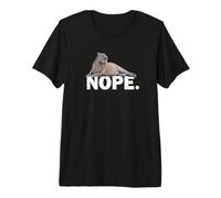 Mens Womens Boys Girls Meme Lover Nope Capybara Maglietta Premium