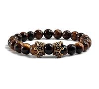 Men's Women's Bracelets Wristband，Natural Beaded Bracelets Women Men Stone Bangles for all Occasions