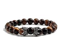 Men's Women's Bracelets Wristband，Natural Beaded Bracelets Women Men Stone Bangles for all Occasions