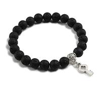 Men's Women's Bracelets Wristband，Natural Stone 8Mm Beaded Fashion Women Bracelets Bangles Men Handmade Gift for all Occasions