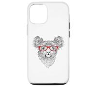 Mens Womens Cute Funny Hipster Red Glasses Koala Bear Lover Custodia per iPhone 12/12 Pro