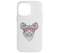 Mens Womens Cute Funny Hipster Red Glasses Koala Bear Lover Custodia per iPhone 14 Pro Max